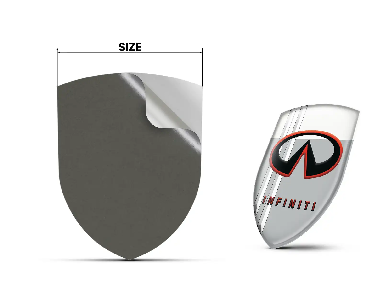Infiniti Stoßsticker Limitiert Stilvoll Design Auto